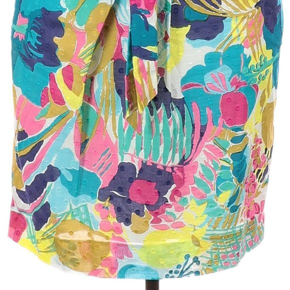 NWOT J.Crew Vibrant Floral Tie Waist Skirt - Picture 4 of 13